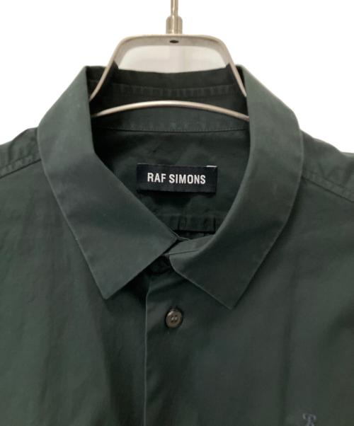 RAF SIMONS（ラフシモンズ）RAF SIMONS (ラフシモンズ) コットンシャツ グリーン サイズ:48の古着・服飾アイテム