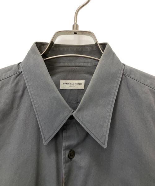DRIES VAN NOTEN（ドリスヴァンノッテン）DRIES VAN NOTEN (ドリスヴァンノッテン) コットンシャツ グレー サイズ:48の古着・服飾アイテム