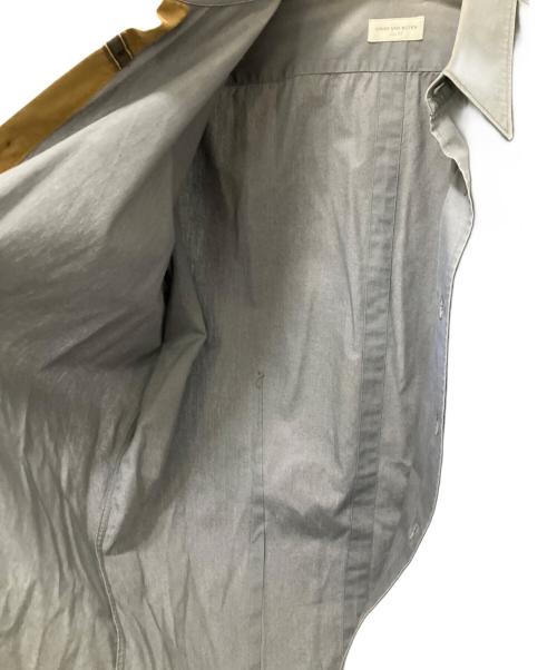 DRIES VAN NOTEN（ドリスヴァンノッテン）DRIES VAN NOTEN (ドリスヴァンノッテン) コットンシャツ グレー サイズ:48の古着・服飾アイテム