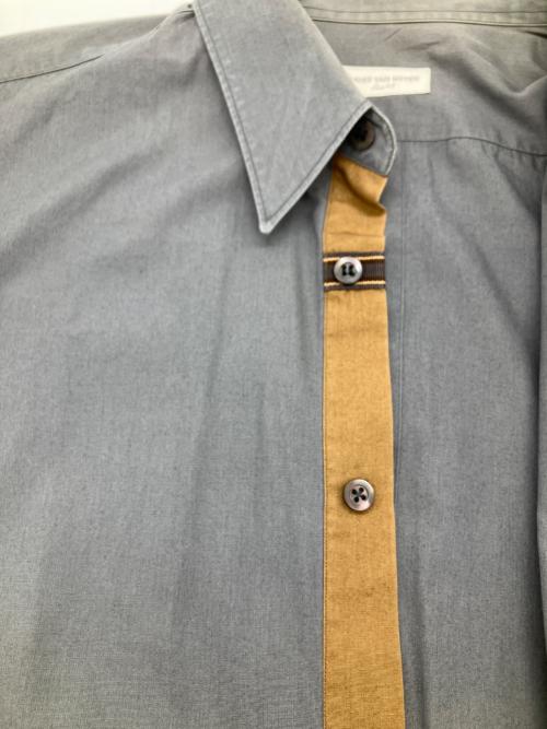 DRIES VAN NOTEN（ドリスヴァンノッテン）DRIES VAN NOTEN (ドリスヴァンノッテン) コットンシャツ グレー サイズ:48の古着・服飾アイテム