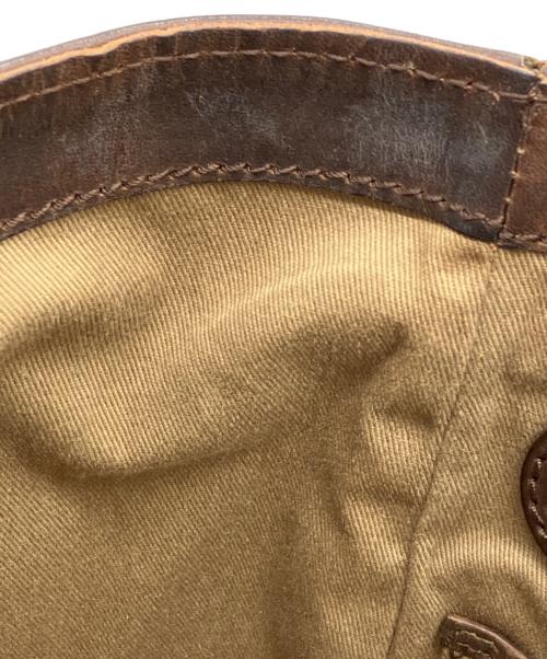 genten（ゲンテン）genten (ゲンテン) レザーハンドバッグ ブラウンの古着・服飾アイテム