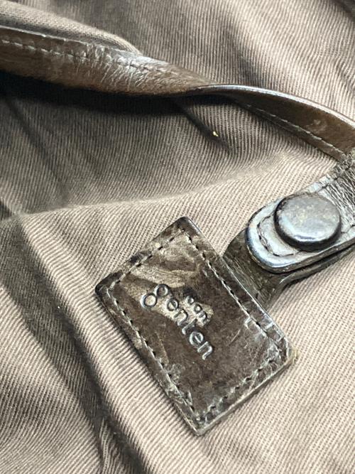 genten（ゲンテン）genten (ゲンテン) レザーボストンバッグ ブラウンの古着・服飾アイテム
