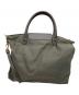 PRADA (プラダ) 2WAYショルダーバッグ カーキ：45000円