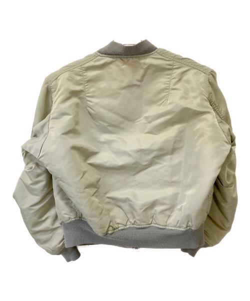 ALPHA（アルファ）ALPHA (アルファ) MA-1ジャケット グレー サイズ:Lの古着・服飾アイテム