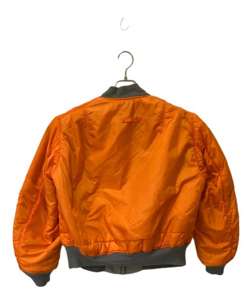 ALPHA（アルファ）ALPHA (アルファ) MA-1ジャケット グレー サイズ:Lの古着・服飾アイテム