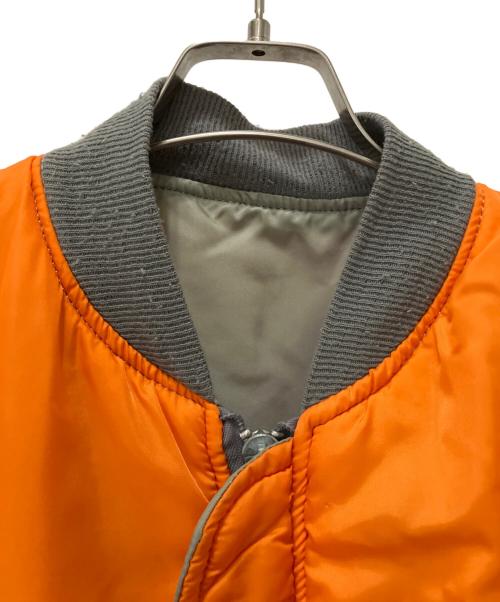 ALPHA（アルファ）ALPHA (アルファ) MA-1ジャケット グレー サイズ:Lの古着・服飾アイテム