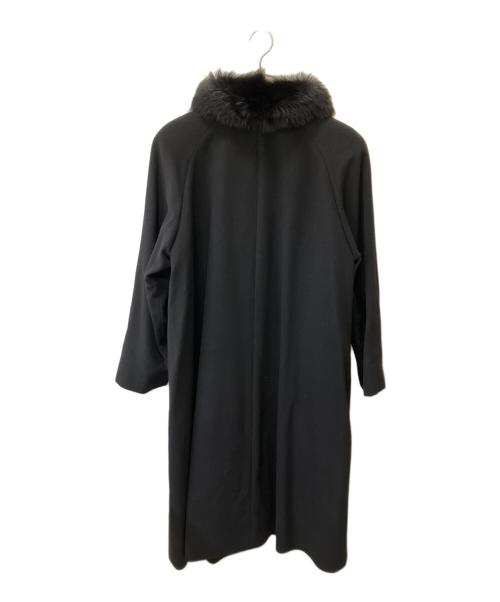 MIRADOLE（ミラドール）MIRADOLE (ミラドール) カシミヤコート ブラック サイズ:9ARの古着・服飾アイテム