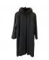 MIRADOLE (ミラドール) カシミヤコート ブラック サイズ:9AR：8000円