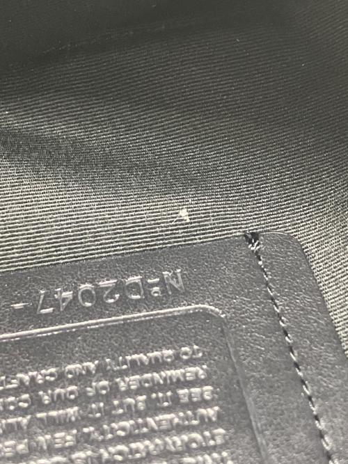 COACH（コーチ）COACH (コーチ) ウエストバッグ ブラック×ブラウンの古着・服飾アイテム