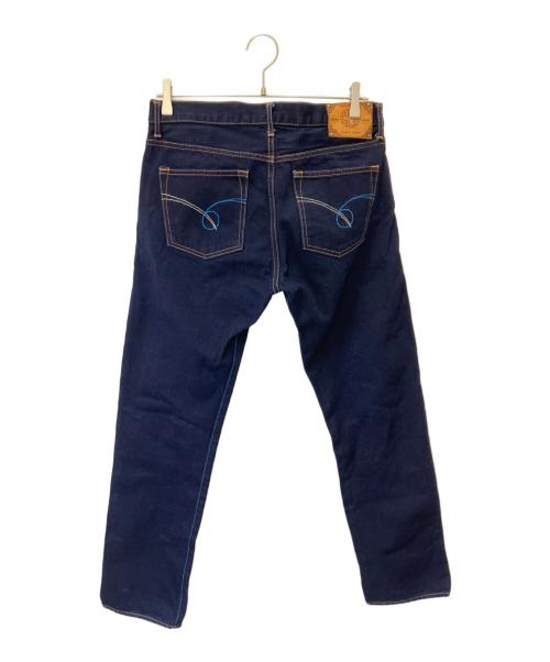 JAPAN BLUE（ジャパンブルー）JAPAN BLUE (ジャパンブルー) セルビッチデニムパンツ ネイビー サイズ:31の古着・服飾アイテム