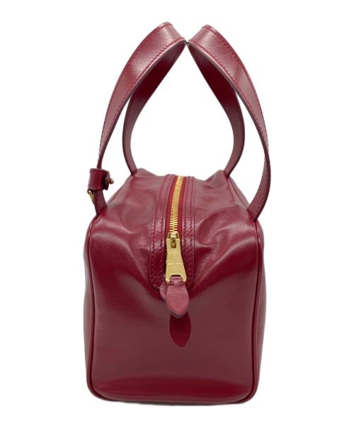MIU MIU（ミュウミュウ）MIU MIU (ミュウミュウ) ハンドバッグ レッドの古着・服飾アイテム