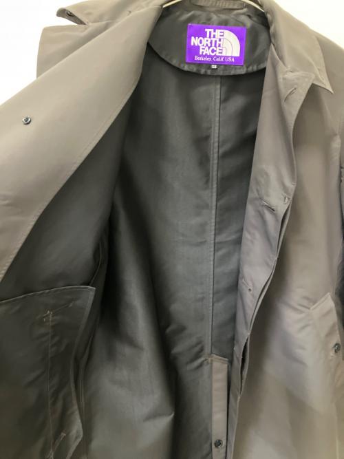 THE NORTHFACE PURPLELABEL（ザ・ノースフェイス パープルレーベル）THE NORTHFACE PURPLELABEL (ザ・ノースフェイス パープルレーベル) ステンカラーコート ブラウン サイズ:XSの古着・服飾アイテム