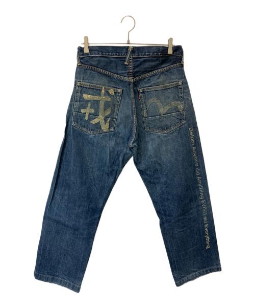 EVISU（エヴィス）EVISU (エヴィス) デニムパンツ ブルー サイズ:W33×L35の古着・服飾アイテム