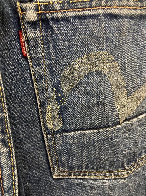 EVISU（エヴィス）EVISU (エヴィス) デニムパンツ ブルー サイズ:W33×L35の古着・服飾アイテム