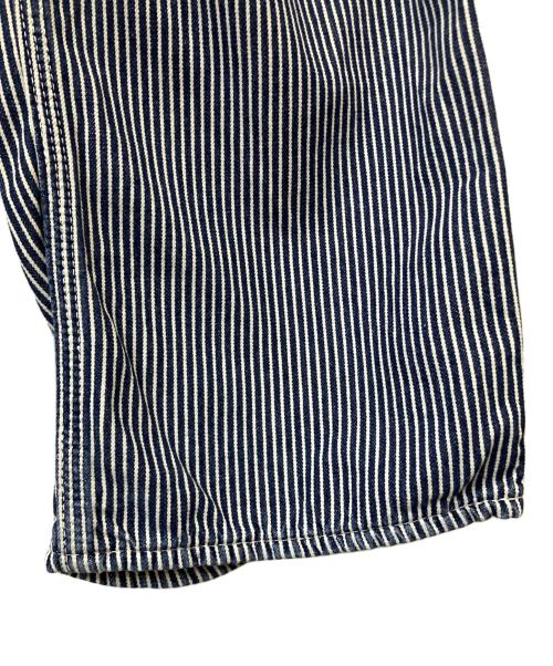 EVISU（エヴィス）EVISU (エヴィス) デニムカーゴパンツ ブルー×ホワイト サイズ:34の古着・服飾アイテム