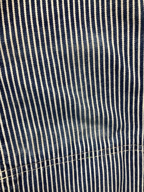 EVISU（エヴィス）EVISU (エヴィス) デニムカーゴパンツ ブルー×ホワイト サイズ:34の古着・服飾アイテム