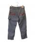 EVISU (エヴィス) デニムカーゴパンツ ブルー×ホワイト サイズ:34：12000円
