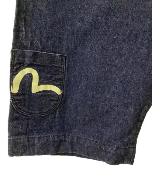 EVISU（エヴィス）EVISU (エヴィス) デニムハーフパンツ ネイビー サイズ:38の古着・服飾アイテム