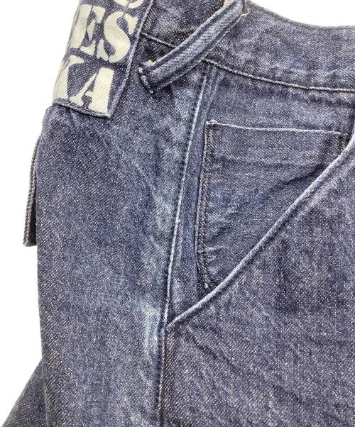 EVISU（エヴィス）EVISU (エヴィス) デニムハーフパンツ ネイビー サイズ:38の古着・服飾アイテム
