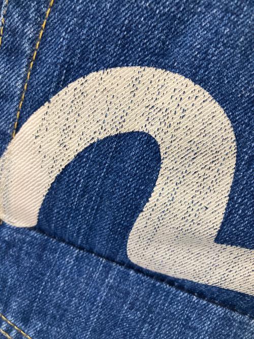 EVISU（エヴィス）EVISU (エヴィス) デニムハーフパンツ ブルー サイズ:36の古着・服飾アイテム
