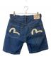 EVISU (エヴィス) デニムハーフパンツ ブルー サイズ:36：12000円
