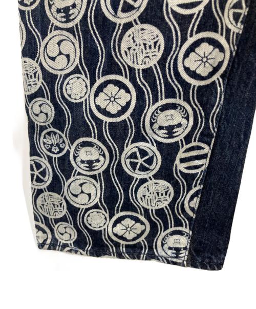 YAMANE（ヤマネ）YAMANE (ヤマネ) EVISU (エヴィス) デニムパンツ ネイビー サイズ:W35×L31の古着・服飾アイテム