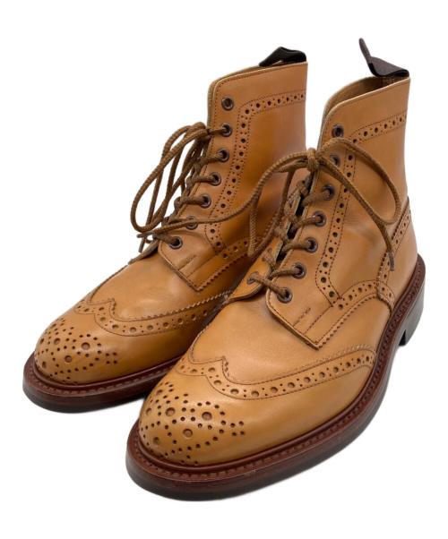Tricker's（トリッカーズ）Tricker's (トリッカーズ) カントリーブーツ キャメル サイズ:25cmの古着・服飾アイテム