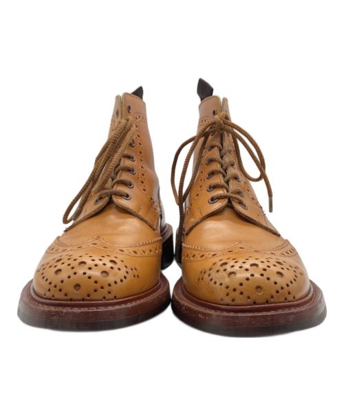 Tricker's（トリッカーズ）Tricker's (トリッカーズ) カントリーブーツ キャメル サイズ:25cmの古着・服飾アイテム