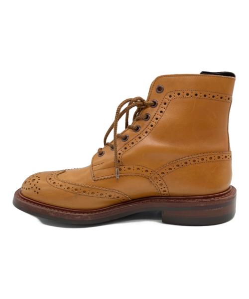 Tricker's（トリッカーズ）Tricker's (トリッカーズ) カントリーブーツ キャメル サイズ:25cmの古着・服飾アイテム