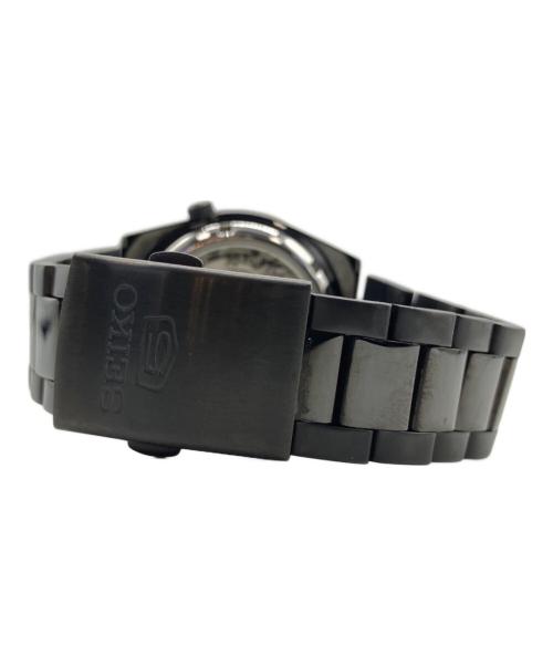 SEIKO（セイコー）SEIKO (セイコー) 黒い稲妻　セイコー5 ブラックの古着・服飾アイテム