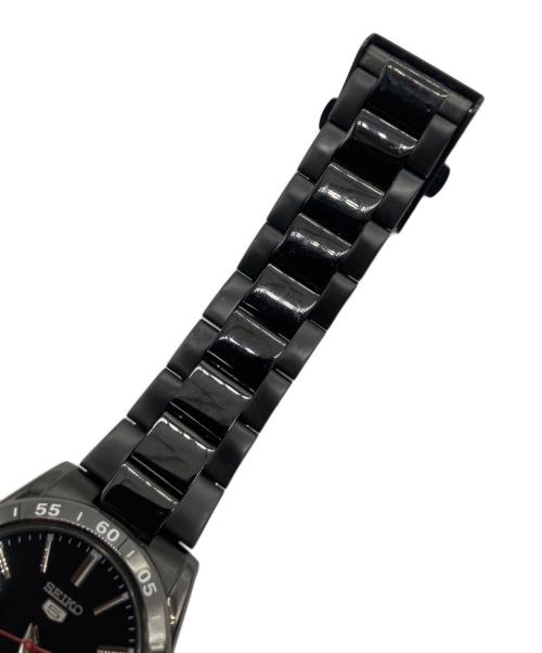 SEIKO（セイコー）SEIKO (セイコー) 黒い稲妻　セイコー5 ブラックの古着・服飾アイテム