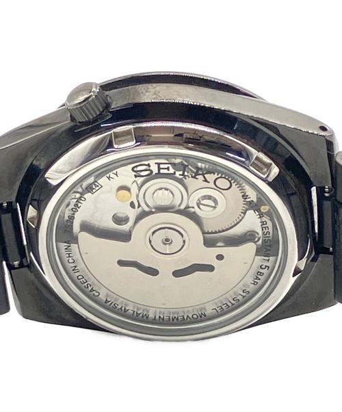 SEIKO（セイコー）SEIKO (セイコー) 黒い稲妻　セイコー5 ブラックの古着・服飾アイテム