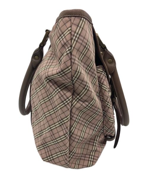 BURBERRY BLUE LABEL（バーバリー ブルー レーベル）BURBERRY BLUE LABEL (バーバリー ブルー レーベル) ノバチェックトートバッグの古着・服飾アイテム
