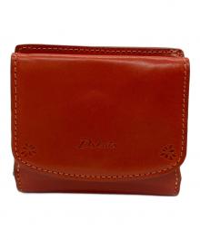 DAKOTA（ダコタ）の古着「2つ折り財布　バンビーナ2」｜レッド