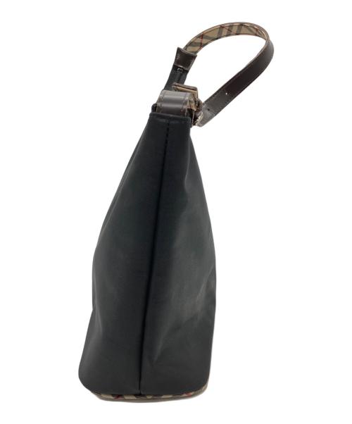 BURBERRY BLUE LABEL（バーバリー ブルー レーベル）BURBERRY BLUE LABEL (バーバリー ブルー レーベル) ワンショルダーバッグ ブラックの古着・服飾アイテム