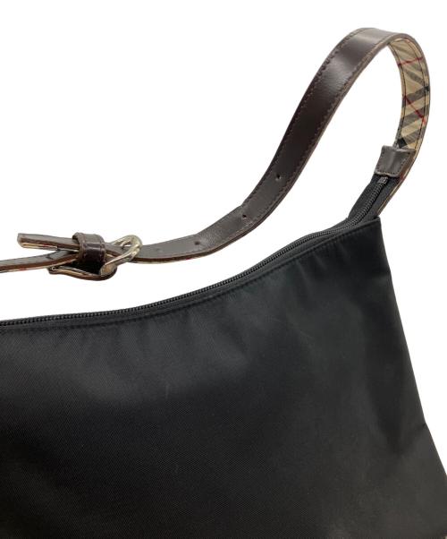 BURBERRY BLUE LABEL（バーバリー ブルー レーベル）BURBERRY BLUE LABEL (バーバリー ブルー レーベル) ワンショルダーバッグ ブラックの古着・服飾アイテム