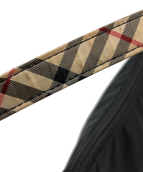BURBERRY BLUE LABEL（バーバリー ブルー レーベル）BURBERRY BLUE LABEL (バーバリー ブルー レーベル) ワンショルダーバッグ ブラックの古着・服飾アイテム