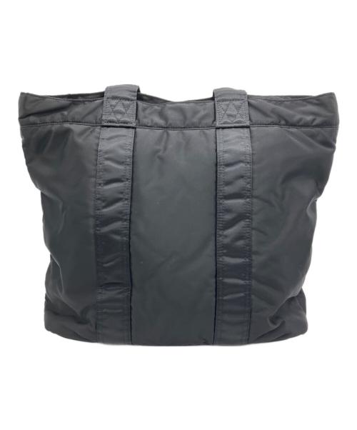 PORTER（ポーター）PORTER (ポーター) トートバッグ　タンカー ブラック×オレンジの古着・服飾アイテム