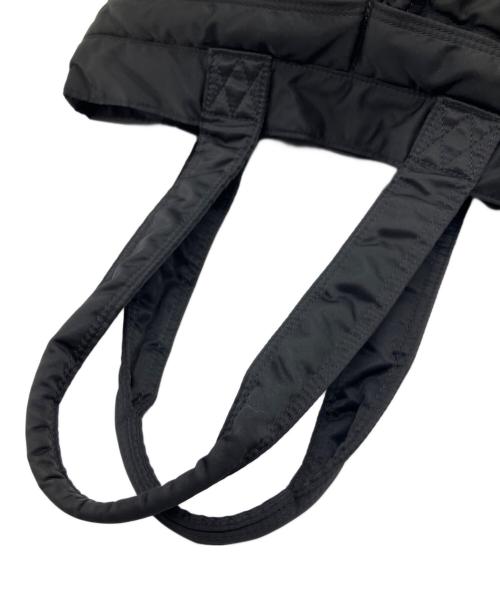 PORTER（ポーター）PORTER (ポーター) トートバッグ　タンカー ブラック×オレンジの古着・服飾アイテム