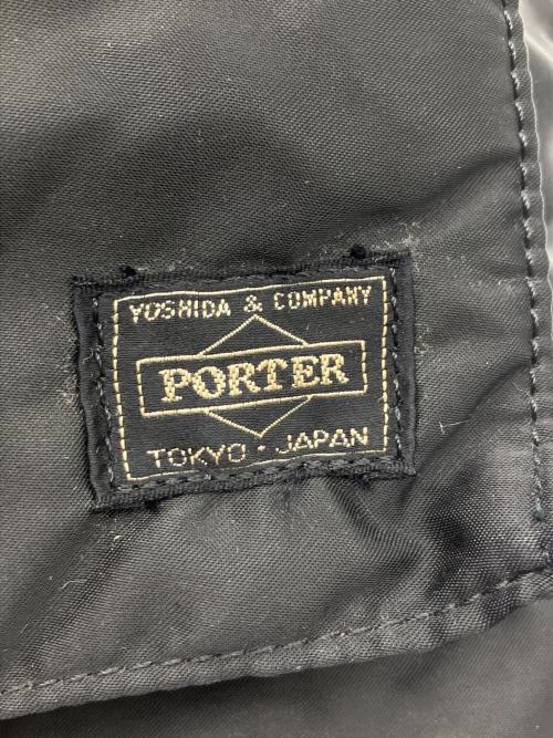 PORTER（ポーター）PORTER (ポーター) トートバッグ　タンカー ブラック×オレンジの古着・服飾アイテム