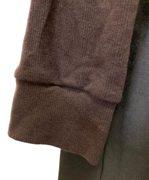 mizuiro-ind（ミズイロインド）mizuiro-ind (ミズイロインド) 長袖ワンピース ブラウン サイズ:Free 未使用品の古着・服飾アイテム