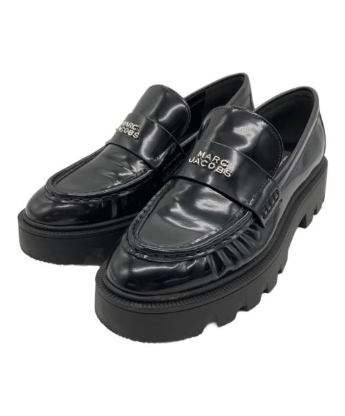 MARC JACOBS（マークジェイコブス）MARC JACOBS (マークジェイコブス) フランキープラットフォームローファー ブラック サイズ:24.5cmの古着・服飾アイテム