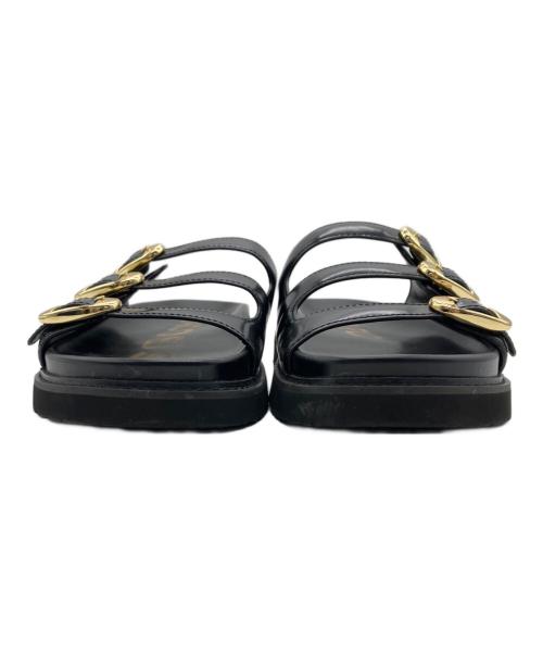 MARC JACOBS（マークジェイコブス）MARC JACOBS (マークジェイコブス) ストラップサンダル ブラック サイズ:24cmの古着・服飾アイテム