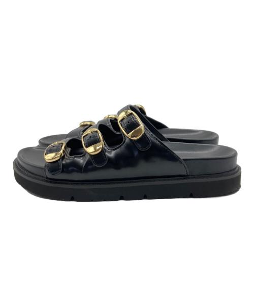 MARC JACOBS（マークジェイコブス）MARC JACOBS (マークジェイコブス) ストラップサンダル ブラック サイズ:24cmの古着・服飾アイテム