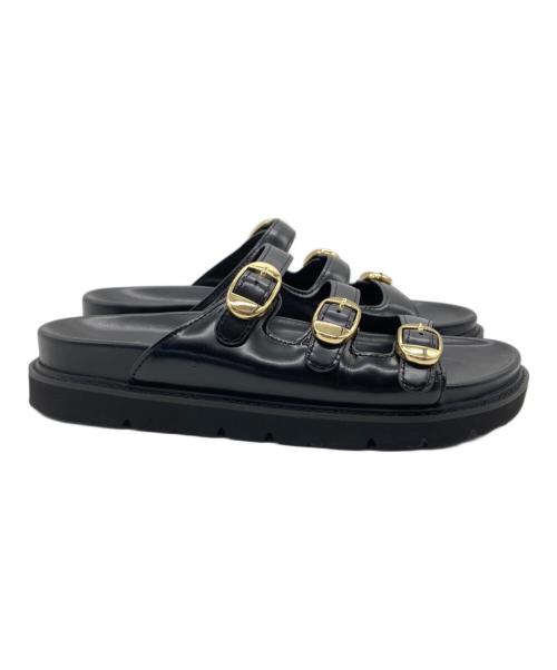 MARC JACOBS（マークジェイコブス）MARC JACOBS (マークジェイコブス) ストラップサンダル ブラック サイズ:24cmの古着・服飾アイテム