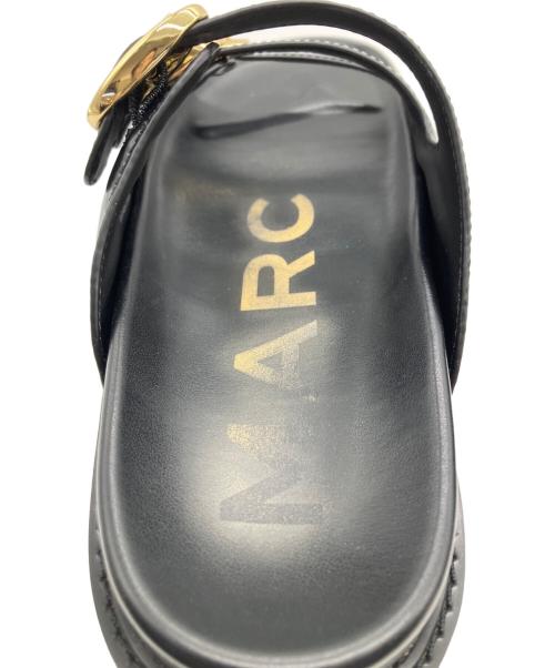 MARC JACOBS（マークジェイコブス）MARC JACOBS (マークジェイコブス) ストラップサンダル ブラック サイズ:24cmの古着・服飾アイテム