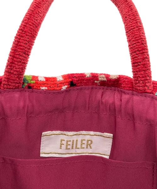FEILER（フェイラー）FEILER (フェイラー) 2WAYバッグ　ハイジ ペイズリー レッドの古着・服飾アイテム