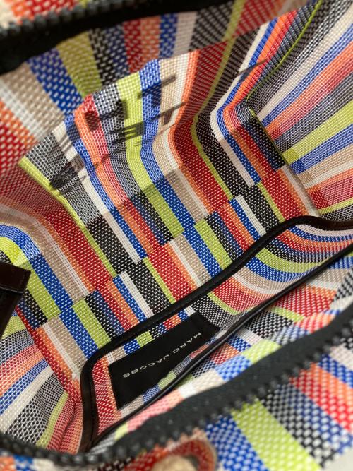 MARC JACOBS（マークジェイコブス）MARC JACOBS (マークジェイコブス) ザ ストライプ メッシュ トートバッグ マルチカラーの古着・服飾アイテム