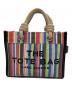 MARC JACOBS (マークジェイコブス) ザ ストライプ メッシュ トートバッグ マルチカラー：22000円