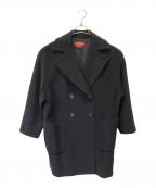 Max Mara Studioマックスマーラ ストゥディオ）の古着「Pコート」｜ブラック